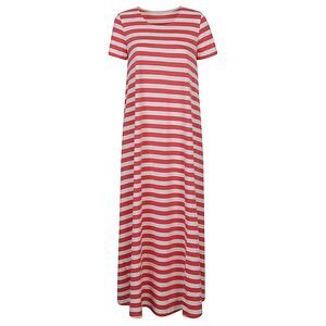 Apuntob Women's Striped Cotton Long Dress
